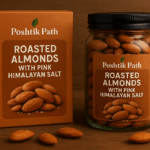 Roasted Almonds with Pink Himalayan Salt