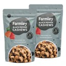black pepper cashews roasted (150g) black pepper cashews roasted (150g)
