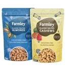 roasted & salted cashews 200 g & roasted almonds 200 g